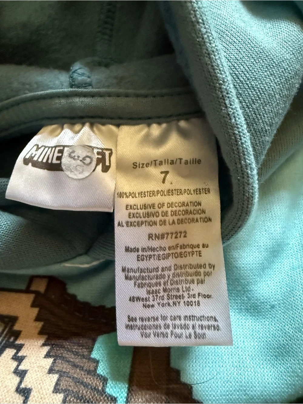 Kids Mint Green Graphic Hoodie & Jogger Set - Create Explore Survive